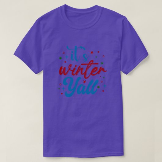 zijn winterjaar01 t-shirt (Design voorkant)