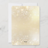 Zijn & Zijn Kleine Muizen Trouwdouche Feestdagenkaart (Achterkant)