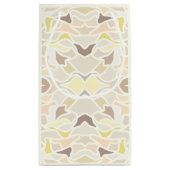 Zijn zo ivoor geometrisch Abstract patroon Klein Cadeauzakje (Achterkant)