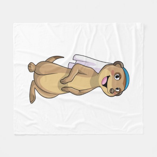 Zijnbride met sluier fleece deken (Voorkant (Horizontaal))