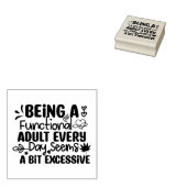 Zijnde een Functionele Volwassene Stempel (Gestempeld)