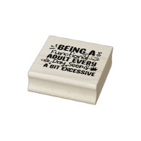 Zijnde een Functionele Volwassene Stempel