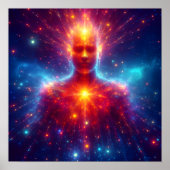 Zijnde van licht - Hij Poster (Voorkant)