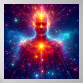 Zijnde van licht - Hij Poster