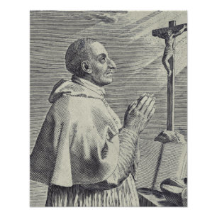 Zijne Eminentie Sint Charles Borromeo Foto Afdruk