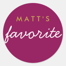 "Zijne" favoriete Snack Magenta Gold