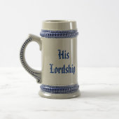 Zijne Heer van de Manor Beer Medieval Stein Bierpul (Links)