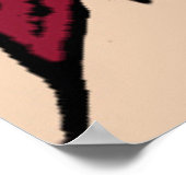 Zijne Heiligheid de Dalai Lama Poster (Hoek)