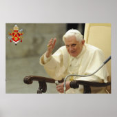 Zijne Heiligheid Paus Benedictus XVI Poster (Voorkant)