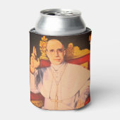 Zijne Heiligheid Paus Pius XII - Katholieke Kerk Blikjeskoeler (Blikje Voorkant)