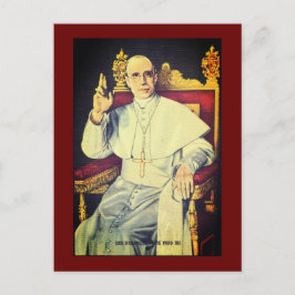 Zijne Heiligheid Paus Pius XII - Katholieke Kerk Briefkaart