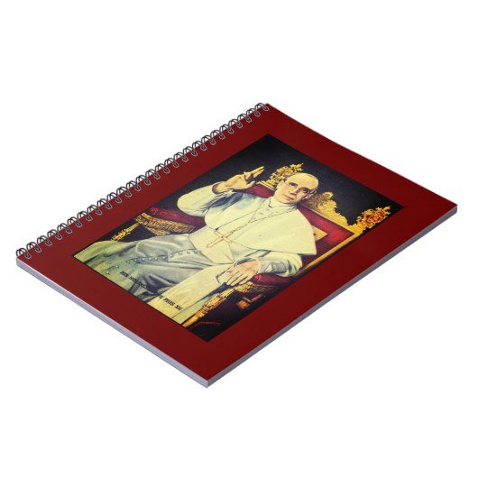 Zijne Heiligheid Paus Pius XII - Katholieke Kerk Notitieboek (Linkerzijde)