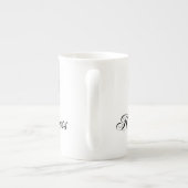 Zijne Hoogheid (deel van zijn en zijn set) Porselein Kop (Achterkant)