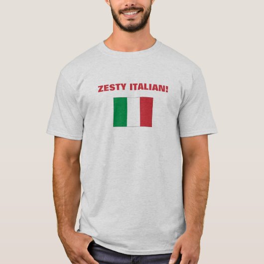 Zijne Italiaan! T-shirt (Voorkant)