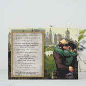 Zijne Kus - Uitnodiging voor weduwen (Staand voorkant)