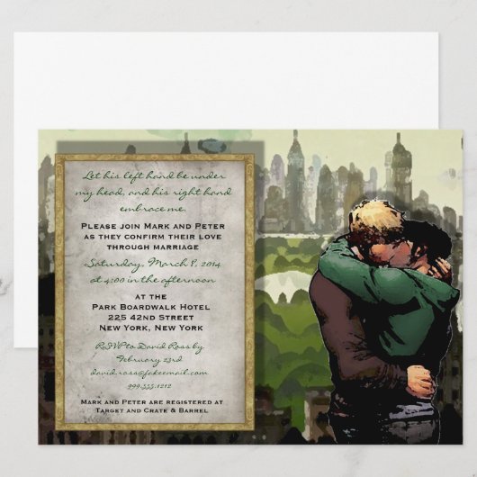 Zijne Kus - Uitnodiging voor weduwen (Voorkant / Achterkant)