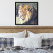 "Zijne Majesteit" 14 x 14 inch Canvas Afdruk van l (Insitu (Slaapkamer))