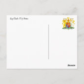 Zijne Majesteit Charles III Briefkaart (Achterkant)