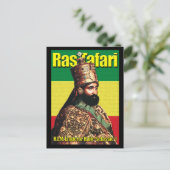Zijne Majesteit keizer Haile Selassie I Briefkaart (Staand voorkant)