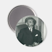Zijne Majesteit keizer Haile Selassie I Magneet (Voorkant / Achterkant)