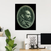 Zijne Majesteit keizer Haile Selassie I Poster (Thuiskantoor)
