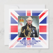 Zijne Majesteit Koning Charles III Kaart (Voorkant)