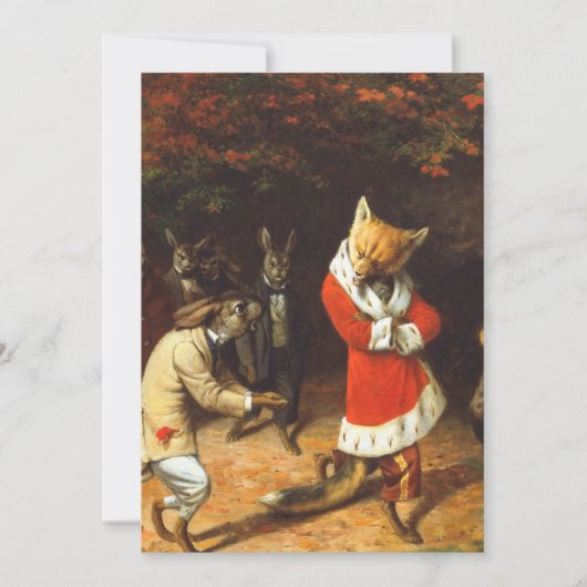 Zijne Majesteit ontvangt van William Holbrook Bear Kaart (Voorkant)