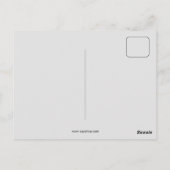 Zijne Majesteit Onze Sailor King Briefkaart (Achterkant)