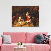 Zijne Majesteit Receives (door William Holbrook Be Canvas Afdruk (Insitu (Woonkamer))