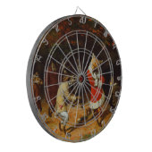 Zijne Majesteit Receives (door William Holbrook Be Dartbord (Voorkant Links)