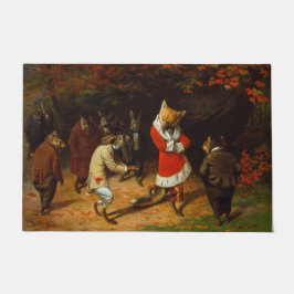 Zijne Majesteit Receives (door William Holbrook Be Deurmat