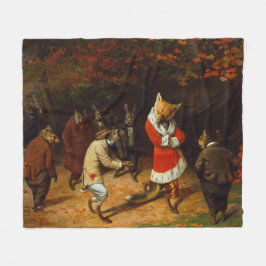 Zijne Majesteit Receives (door William Holbrook Be Fleece Deken