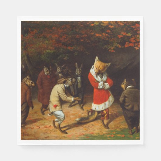 Zijne Majesteit Receives (door William Holbrook Be Servet (Voorkant)