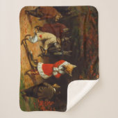 Zijne Majesteit Receives (door William Holbrook Be Sherpa Deken (Voorkant)