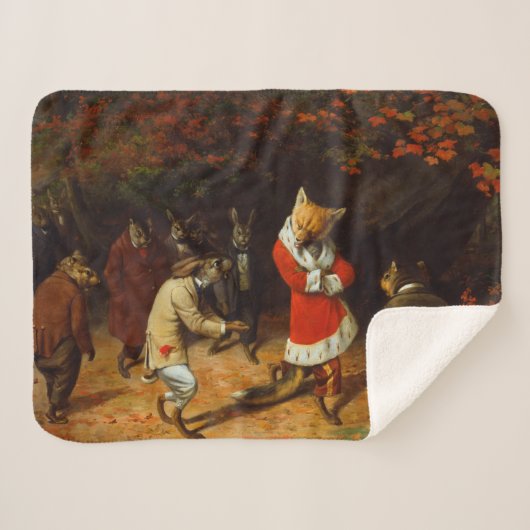 Zijne Majesteit Receives (door William Holbrook Be Sherpa Deken (Voorkant (horizontaal))