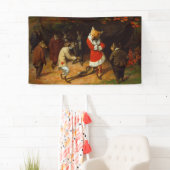 Zijne Majesteit Receives (door William Holbrook Be Spandoek (Insitu)