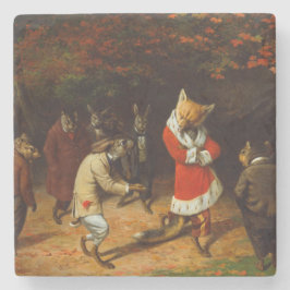 Zijne Majesteit Receives (door William Holbrook Be Stenen Onderzetter