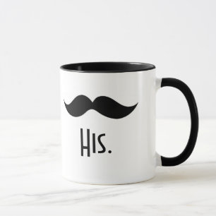 "Zijne" Mustache Mok