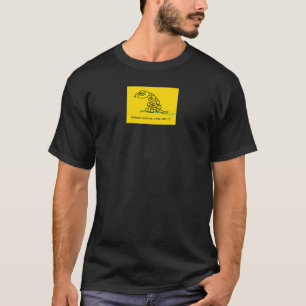 zijnsss laat me alleen Gadsden vlag parodie meme S T-shirt