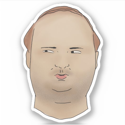 zijoog sticker (Voorkant)