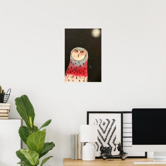 Zijooghoudend Poster (Thuiskantoor)