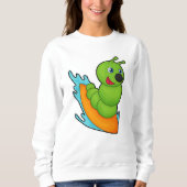 Zijpijler als surfer met surfplank trui (Voorkant)