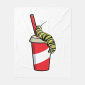 Zijpijler met Drink Fleece Deken (Voorkant)