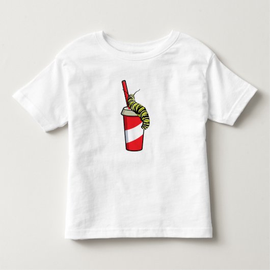 Zijpijler met Drink Kinder Shirts (Voorkant)