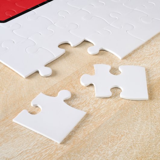 Zijpijler met Drink Legpuzzel (Zijkant)