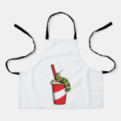 Zijpijler met Drink Schort (Voorkant)