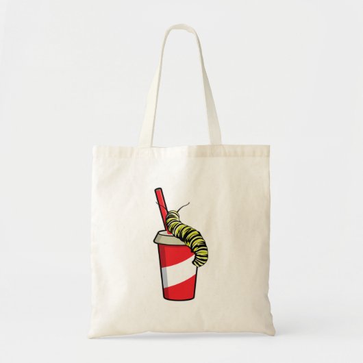 Zijpijler met Drink Tote Bag (Voorkant)