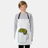 Zijpijler met Mok Schort (Gedragen)