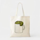 Zijpijler met Mok Tote Bag (Voorkant)