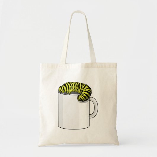 Zijpijler met Mok Tote Bag (Voorkant)